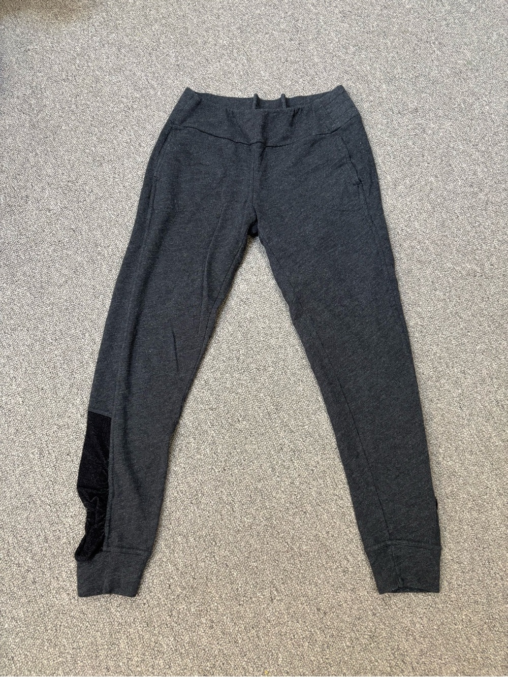 Prana Dark Gray Capri Track Pants